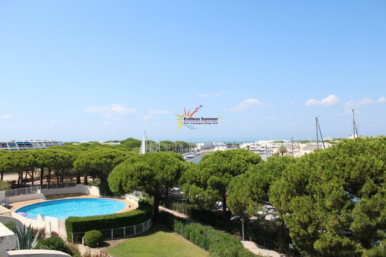 Studio 237 Port Camargue, Piscine, Climatisation, 2 Personnes Le Grau-du-Roi Buitenkant foto